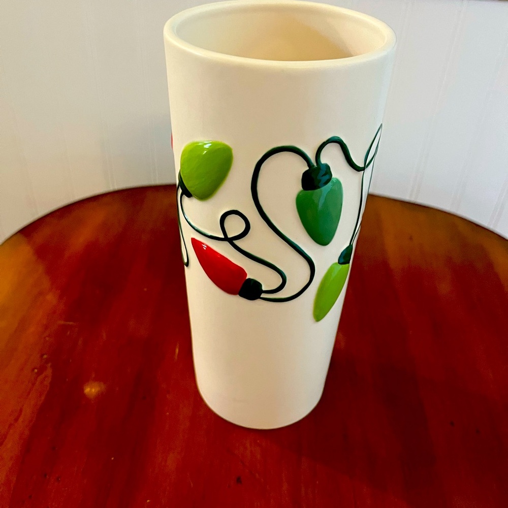 Vintage Hallmark Christmas Lights Vase‎ - Picture 3 of 8